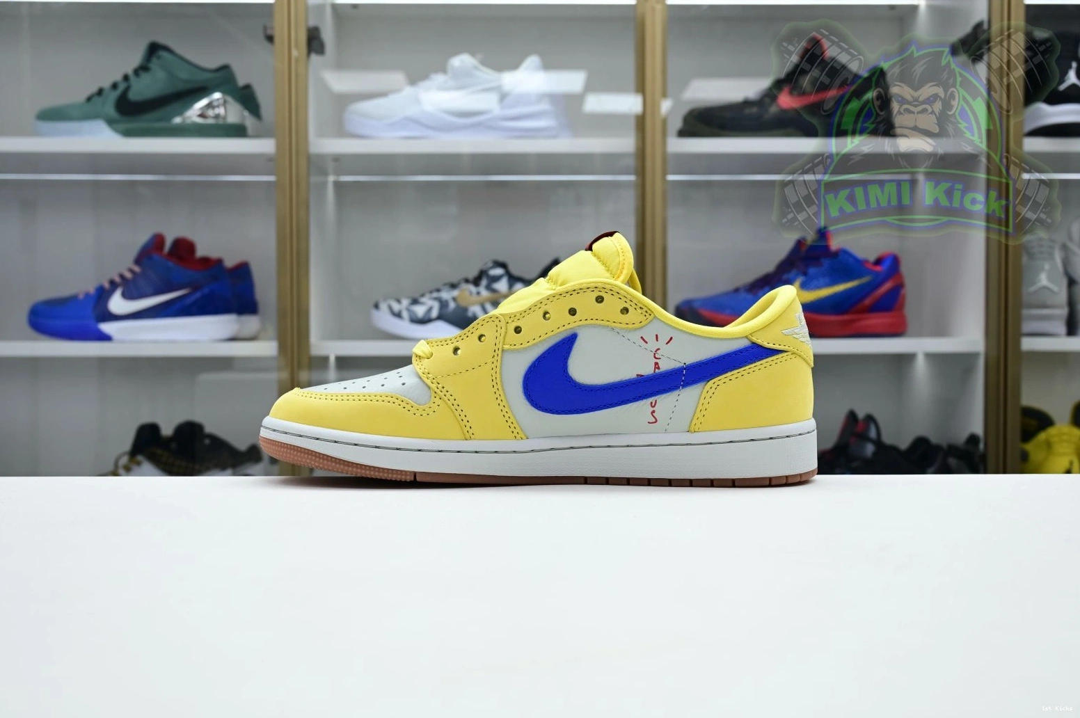 Travis Kimikick Affordable Air Jordan Jordan Canary 1Low Scott x 1872 1221